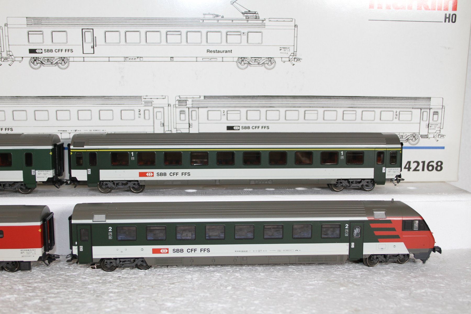 Märklin Modelleisenbahnen: Märklin 42168 SBB Pendelzug Set – Gebraucht aus Triesen von gleis8 5