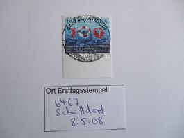 Voll Ort Ersttagsstempel 6467 Schattdorf