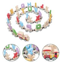 Neu Montessori Wooden Toy Train-Alphabet