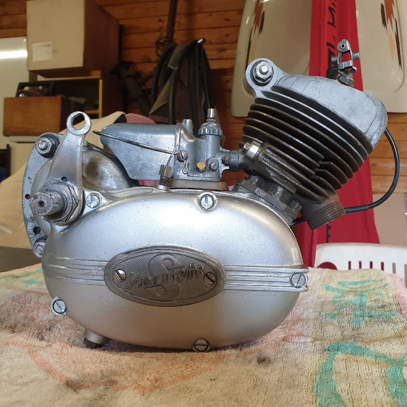 Sachs Mofa-Ersatzteile: Motor Sachs Saxonette 502 Automatic – Gebraucht aus Carabbia von  1