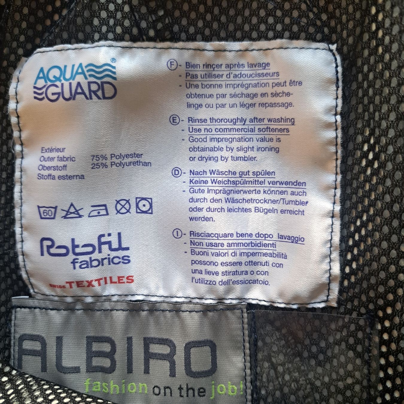 Pantaloni: ALBIRO Regenhose, Gr. S, Top Zustand – Usato da Kriegstetten venduto da Jakasi 3