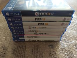 Sammlung Spiele TOP - FIFA 14,15,16,17,18,19,20,21 PS4 / PS5