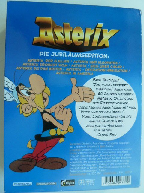 Alle DVDs: Asterix - Jubiläumsedition  (7 DVD's) – Gebraucht aus Au ZH von sikoku 2
