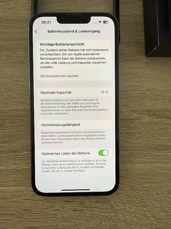 Apple Telefoni cellulari / Smartphones: iPhone 13 pro 128 GB Grau – Usato da Zofingen venduto da Kolega01 1
