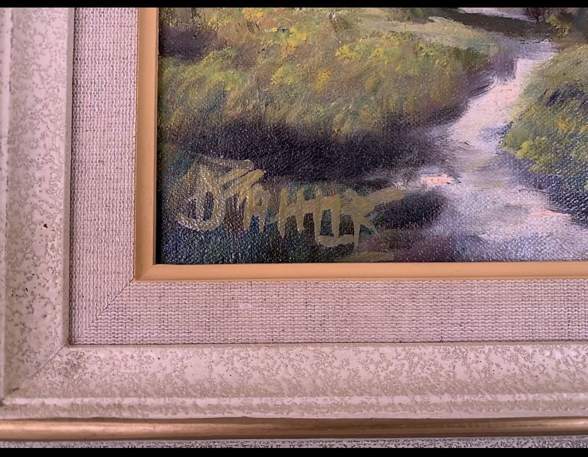 Dipinti: Ölbild Kunstmaler Fritz Dähler – Usato da Unterseen venduto da Luna590 1