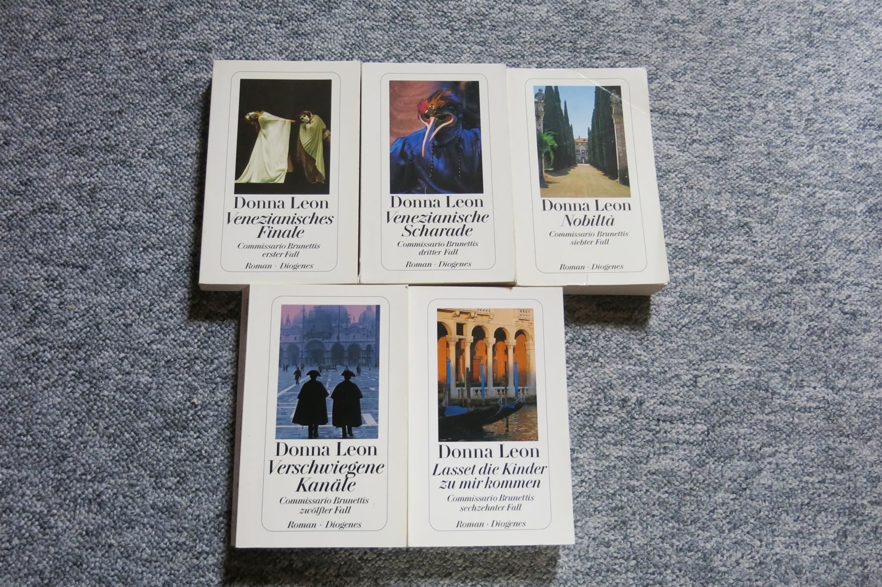 Bücher: Leon Donna - div. Titel / Krimi – Gebraucht aus Schaffhausen von flohmarktbuecherlaus