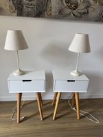Nachttische / 2 Stück inkl. 2 Nachttischlampen