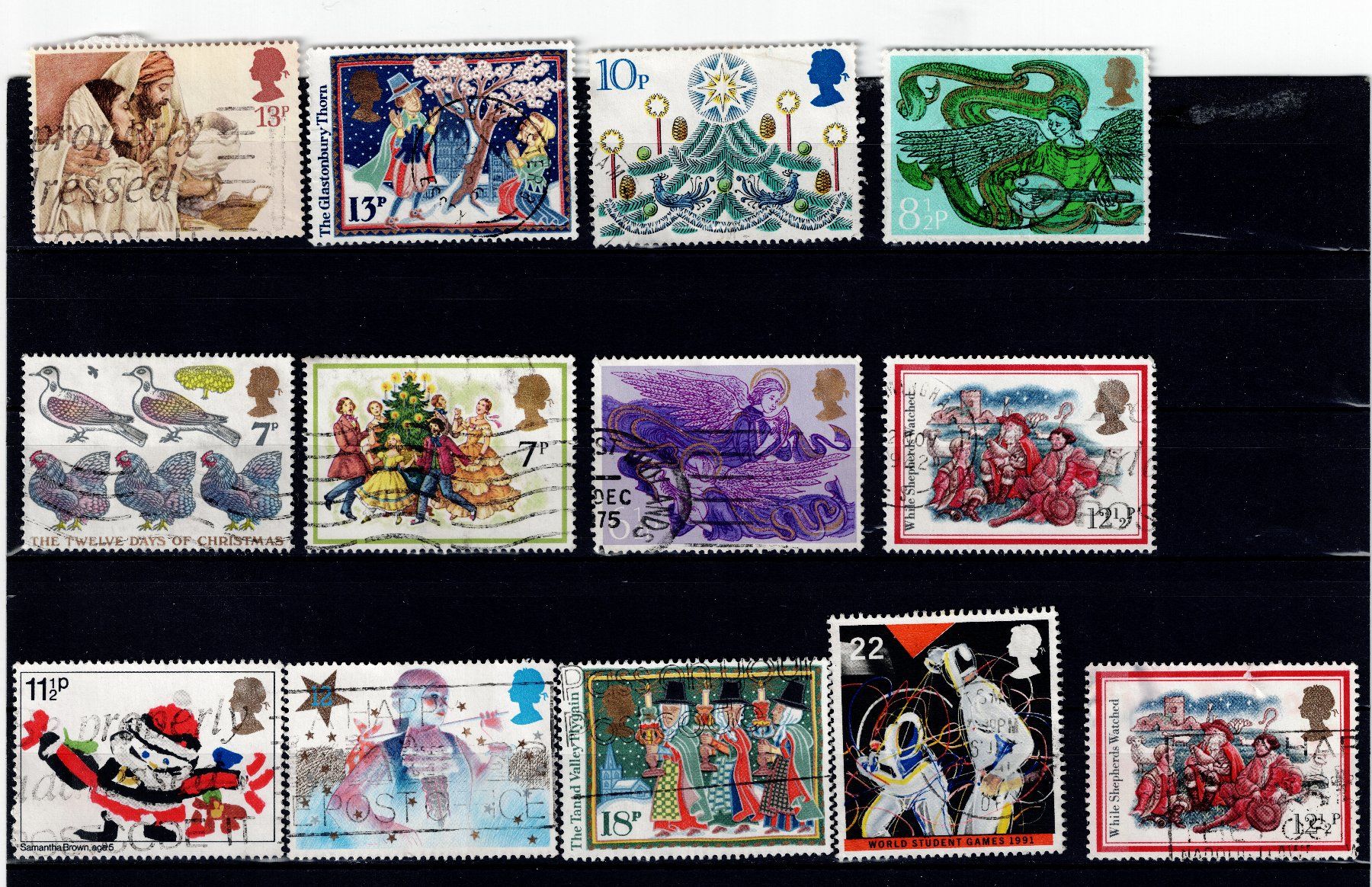 Tutti i francobolli: Briefmarken 25x England – Usato da Tenniken venduto da mik_6mxg 9