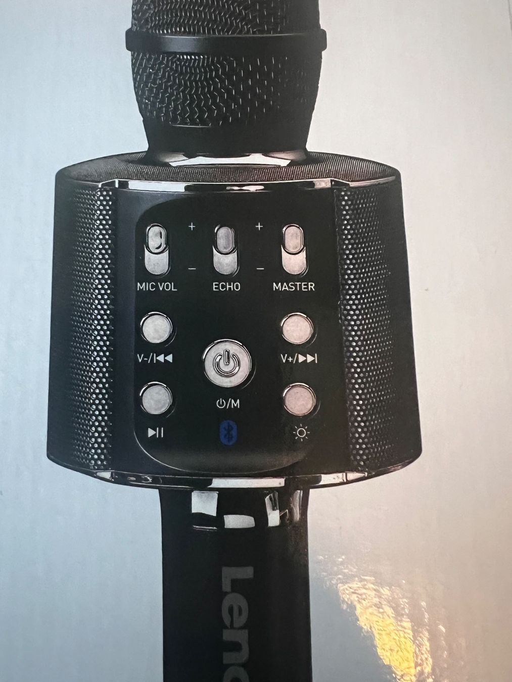 Microfoni: Lenco Bluetooth-Karaokemikrofon Model BMC-090BK – Nuovo e nell'imballaggio originale da Oberengstringen venduto da Djs 4
