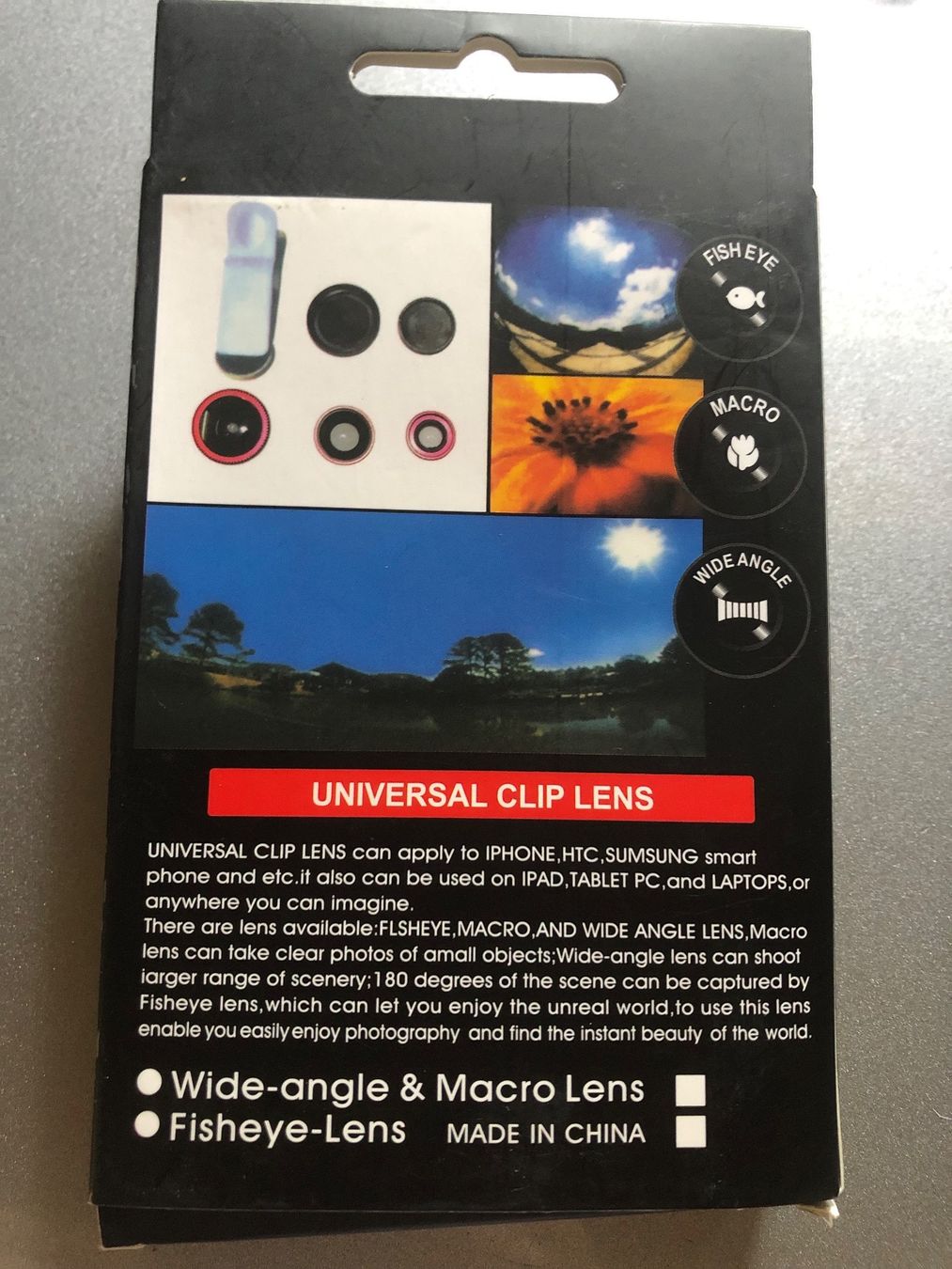 Objectifs: Universal clip lens – Neuf avec emballage d'origine à Eglisau par Vidal_sosun 1