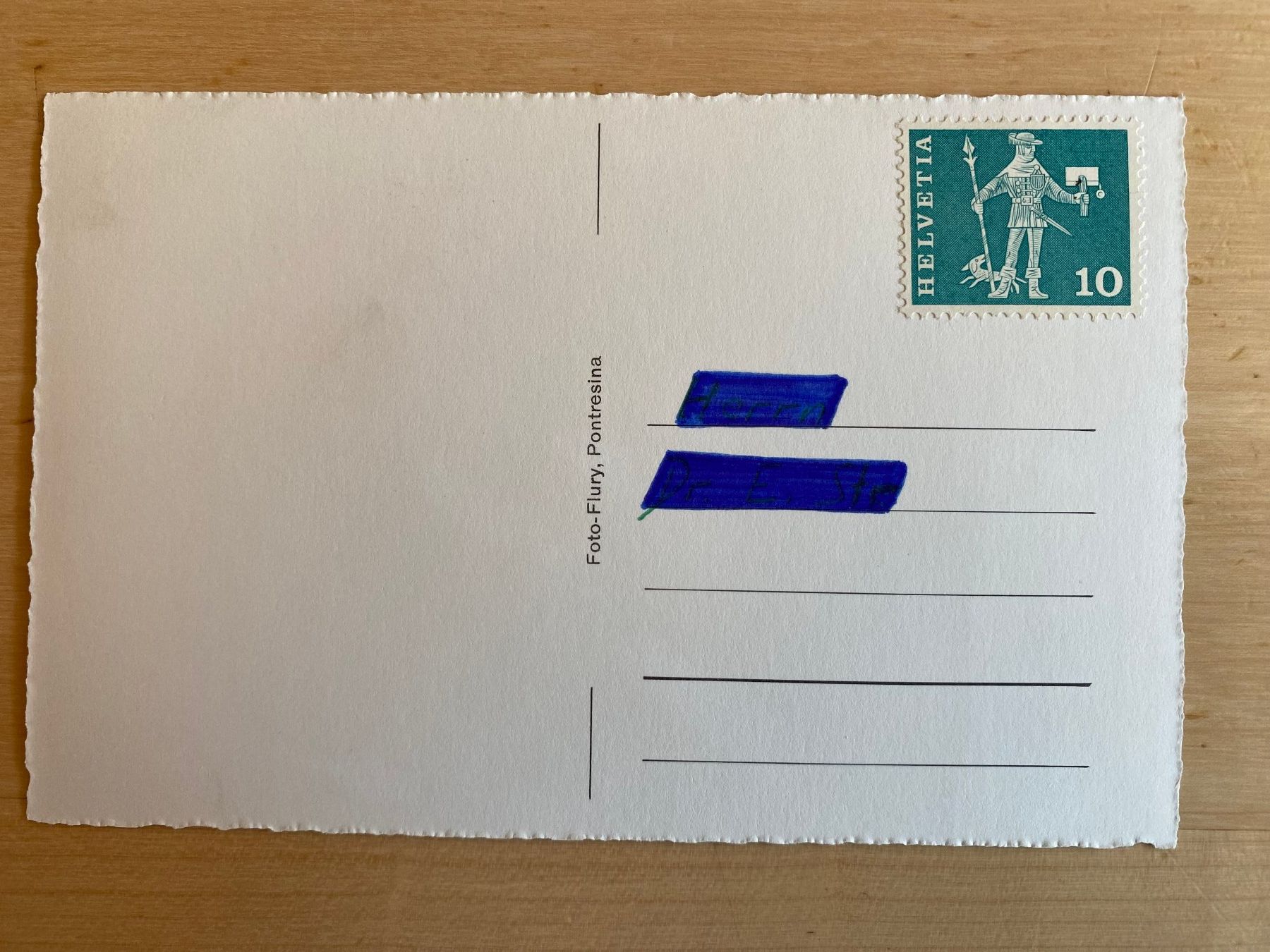 Cartes postales: AK Pontresina GR – D'occasion à deitingen par popcorn02 1