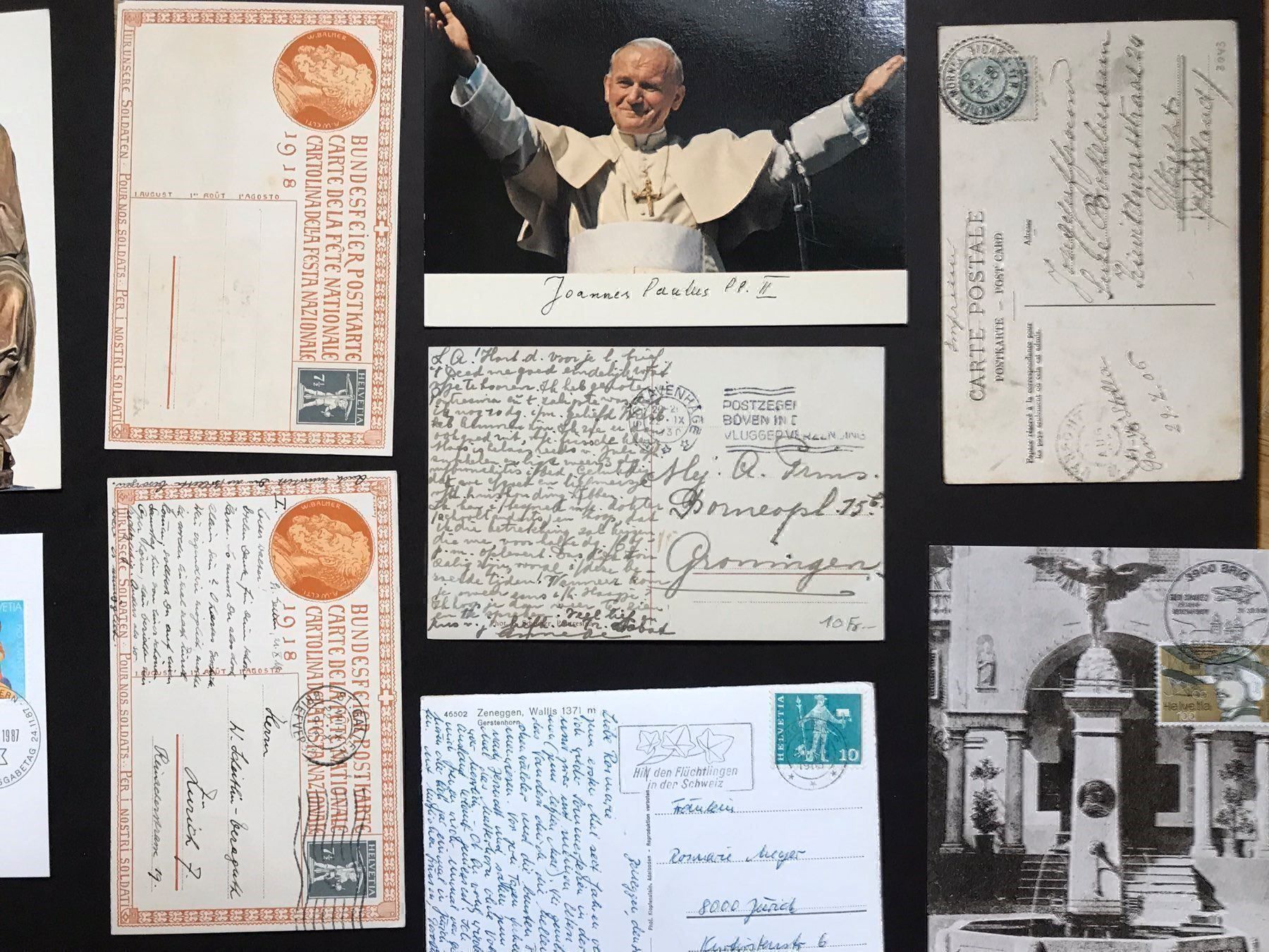Cartoline postali: Gemischtes Postkarten Lot ab 1906 (ET) – Usato da stäfa venduto da brandy66 1
