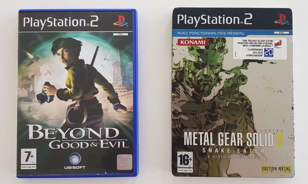 PS2 - Beyond Good & Evil + MGS3 (CIB) | Kaufen auf Ricardo
