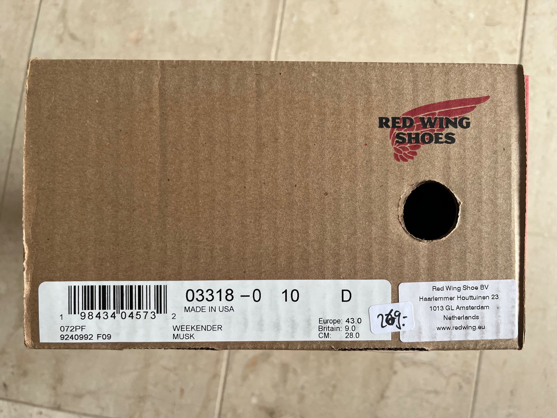 Red Wing Scarpe da uomo: Red Wing 3318 - WEEKENDER OXFORD - 10 – Usato da Wangen b. Olten venduto da ricochet56 5