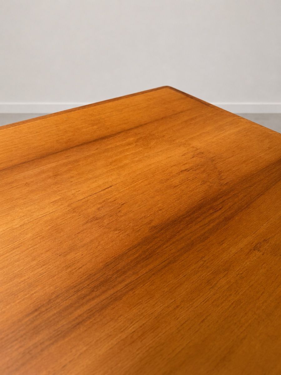 Tische: Mid-Century Couchtisch mit Rattan-Ablage – Gebraucht aus Dachsen von Lor_sch 4
