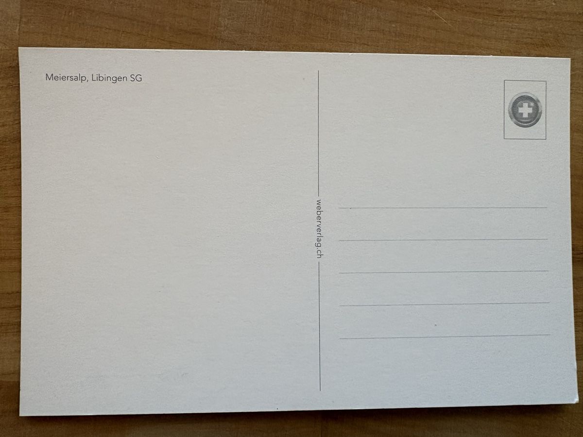 Cartoline postali: AK von Meiersalp Libingen – Nuovo (secondo la descrizione) da Rümlang venduto da Kartenpost1 1