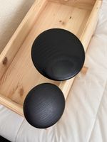 Set of Two Wooden Black Hangers Muuto