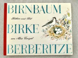 Buch BIRNBAUM BIRKE BERBERITZE von Alois Carigiet