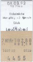 Billette Leuk - Leukerbad Einheimische