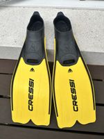 Palmes Cressi jaunes taille 35-36