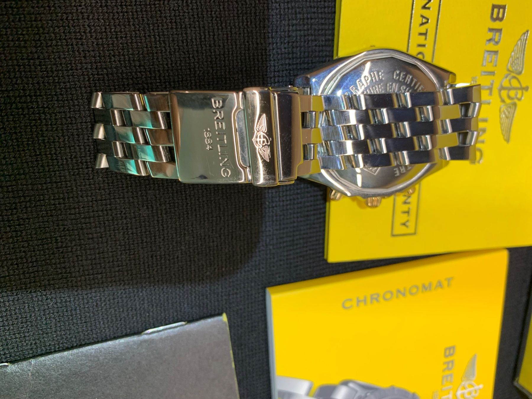 Breitling Orologi: BREITLING Chronometre Automatic – Usato da Horboden venduto da AsMa-64 3