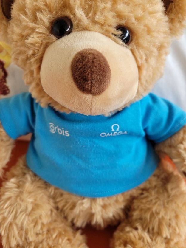 Spielzeuge: Original Omega Orbis Teddybär der Hilfsorganisation Orbis – Gebraucht aus Altdorf UR von Nordwing 1