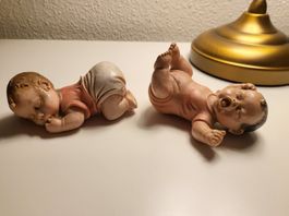 2 Vintage Figuren von A.Lucchesi (Baby)