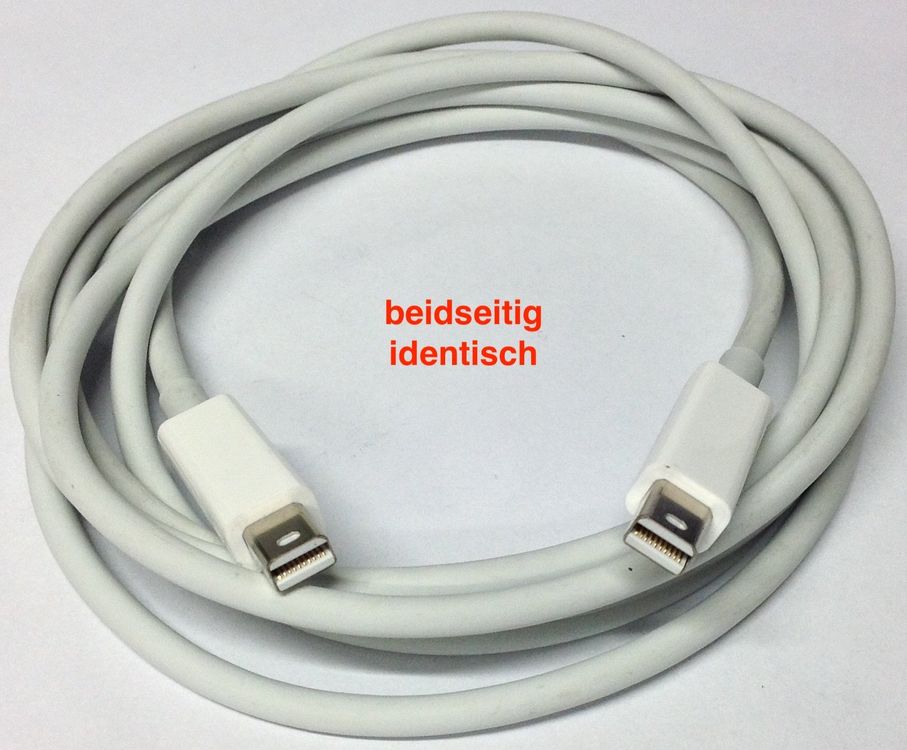 Apple MD861ZM/A Thunderbolt 2 Kabel 10Gbit/s ca.2m weiss | Kaufen auf ...