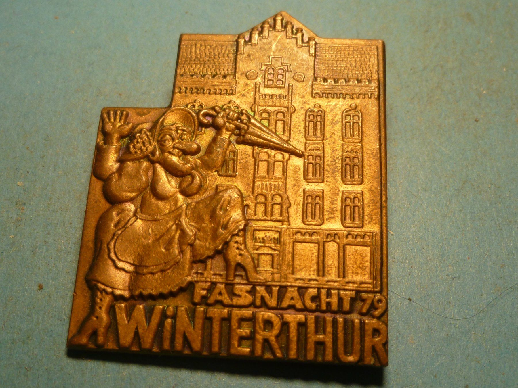 Placchette & Badge: WINTERTHUR 1992 BRONZE – Usato da Ried (Muotathal) venduto da Mandarin02