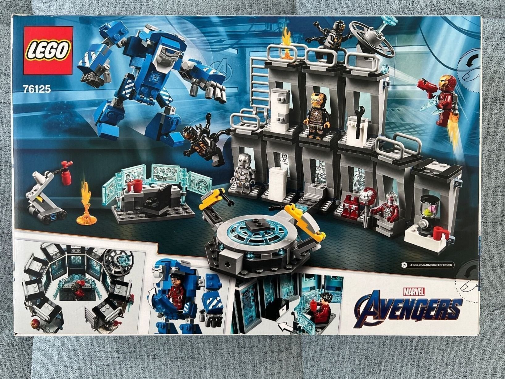 Lego Giocattoli: Lego Avengers 76125 Marvel Iron Man Werkstatt – Nuovo e nell'imballaggio originale da Abtwil AG venduto da kidimagic1 1