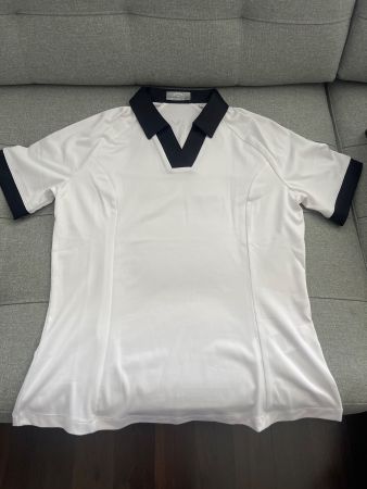Callaway Golf-/Poloshirt Damen Weiss Schwarz