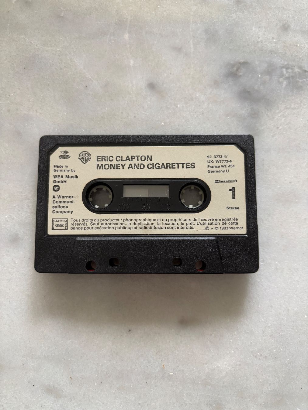 Kompaktkassetten: Eric Clapton Kassette Money And Cigarettes 1983 – Gebraucht aus Laufenburg von Heuguemperli111 4