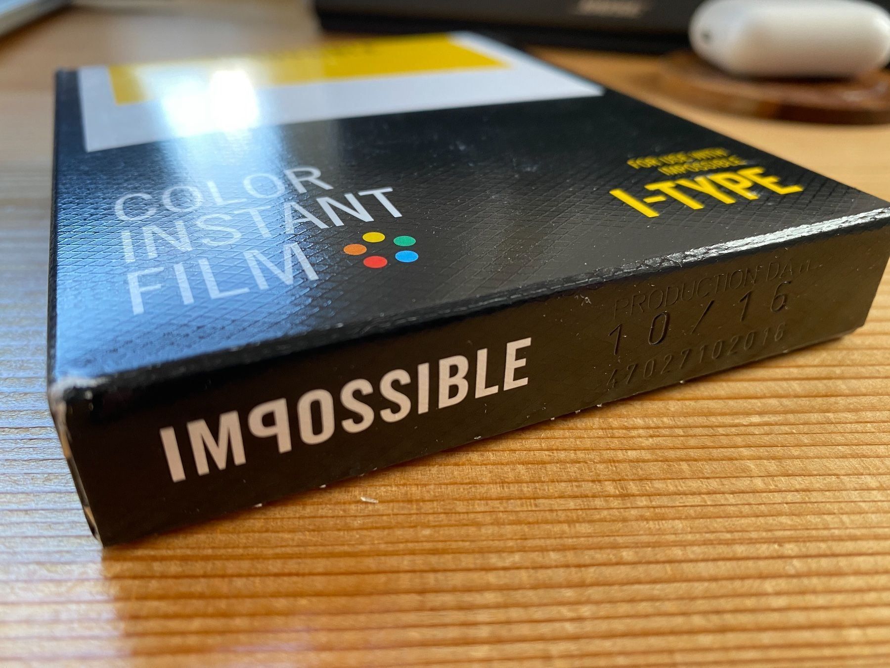 Filme: IMPOSSIBLE - Color Instant Film / I-TYPE – Neu und originalverpackt aus St.Gallen von  3