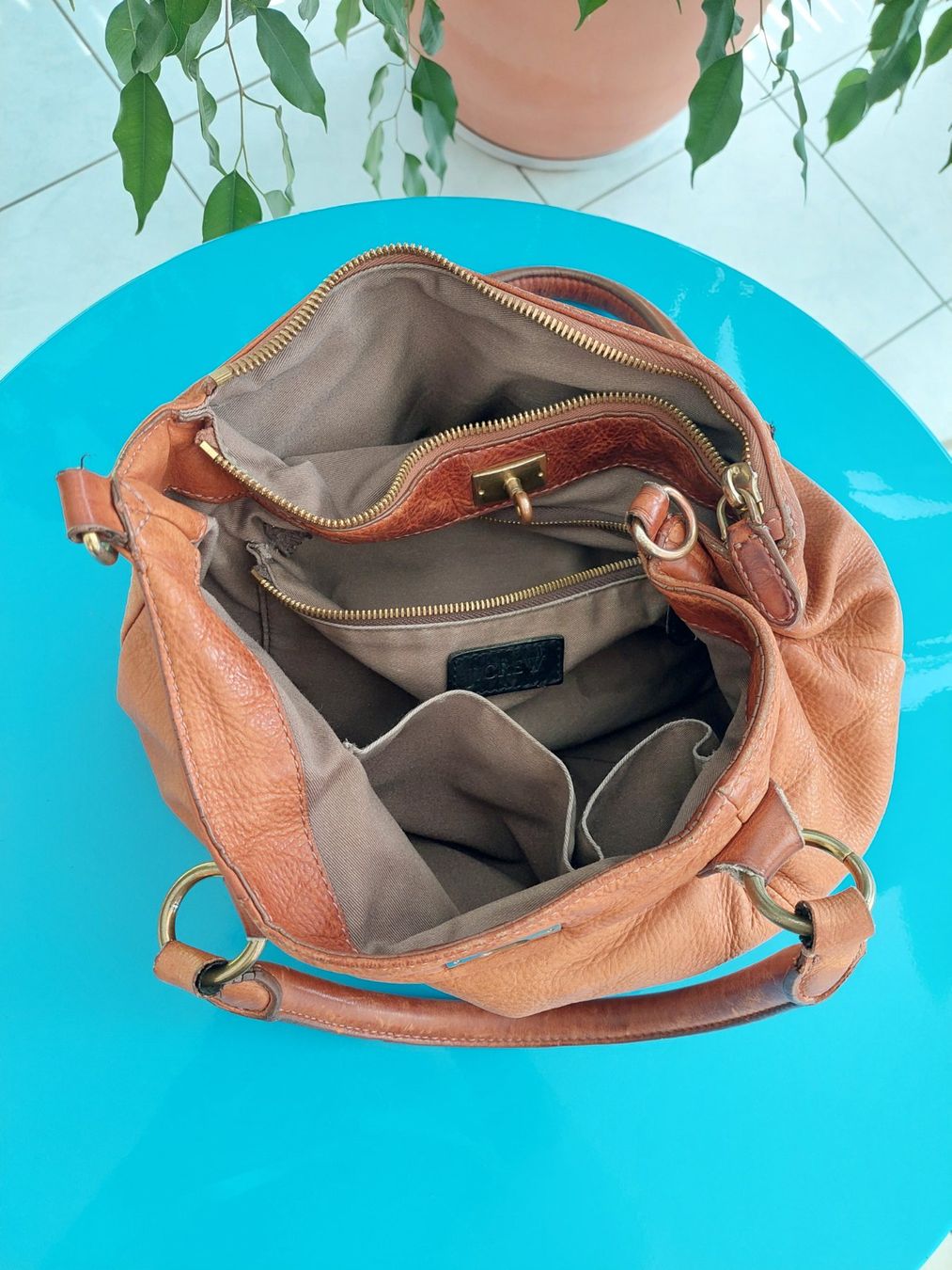 J.Crew Taschen für Damen: Echt Leder Marken Tasche J. Crew Original – Gebraucht aus Birmensdorf ZH von Almasdelmar 4