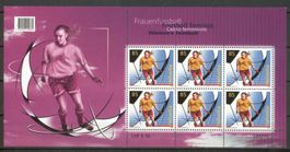2007, Sondermarke Frauenfussball, Kleinbogen **