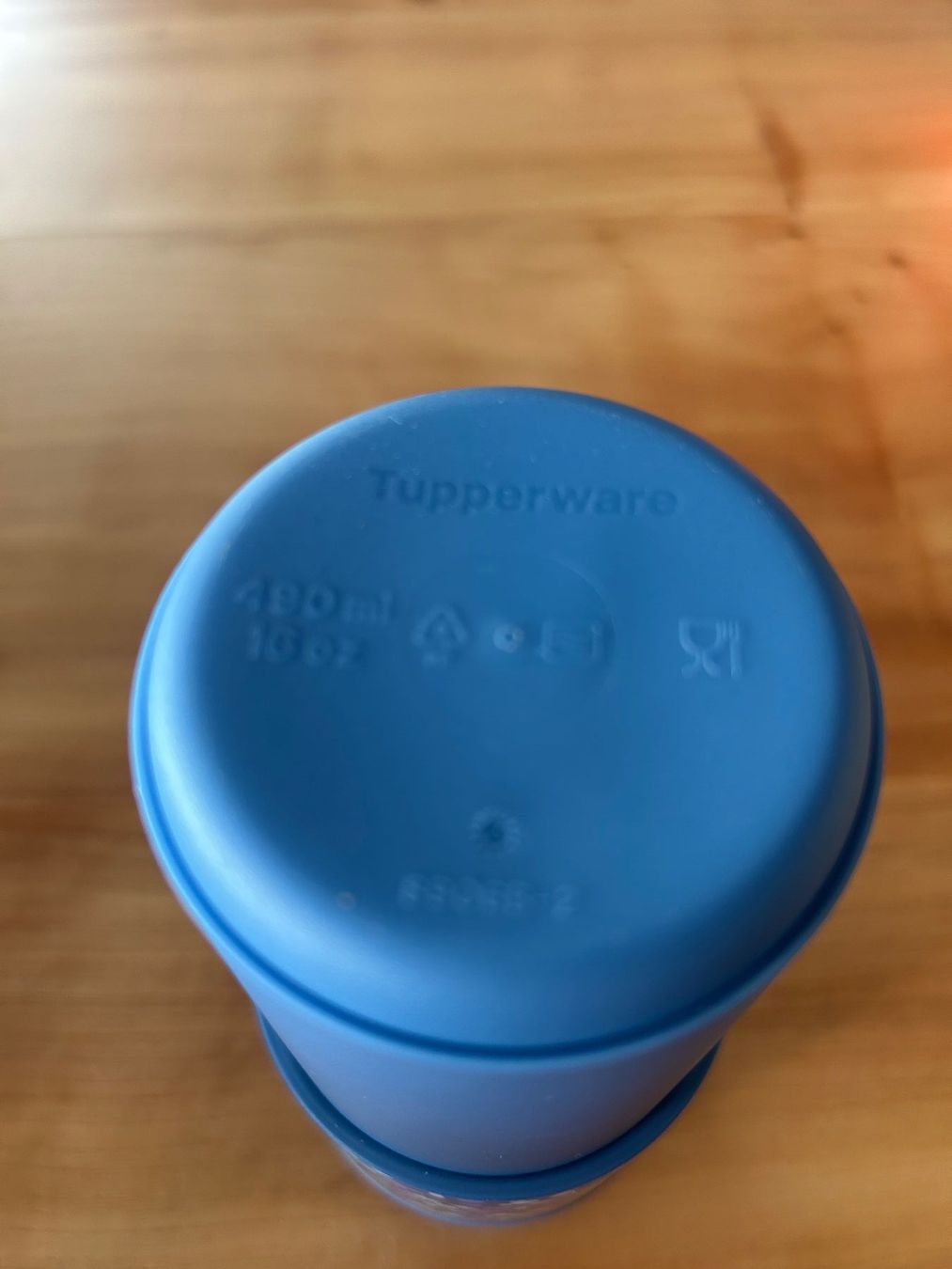 Tupperware Recipients et similaires: Tupperware TO GO Becher 490ml neu  blau – Neuf (Voir description) à Kaltbrunn par lagone1 2