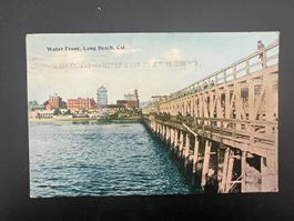 ca. 1908   USA  Long Beach Water Front   Coloriert (G677)
