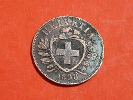2 Rappen 1898