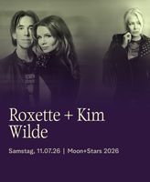 Moon and Stars Ticket Roxette und Kim Wilde
