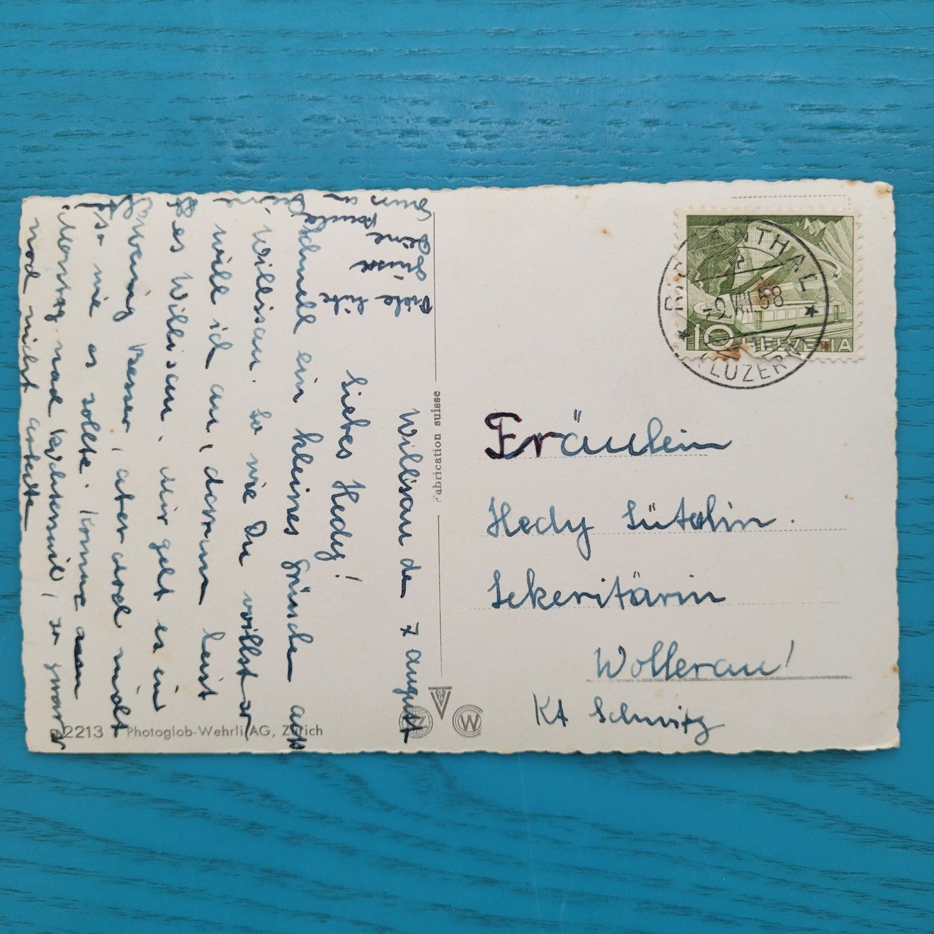 Cartoline postali: Willisau – Usato da SCHÜBELBACH venduto da CoKaHa 1