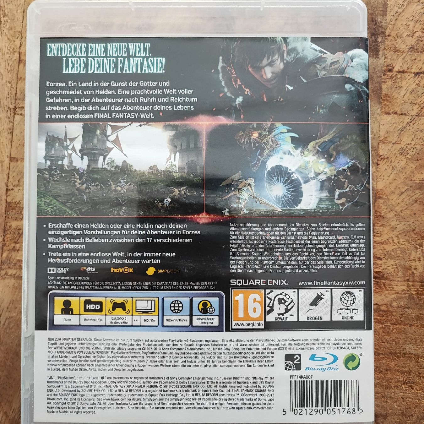Sony Giochi: Final Fantasy XIV A Realm Reborn PS3 – Usato da Dübendorf venduto da kb86_MOVIE 1