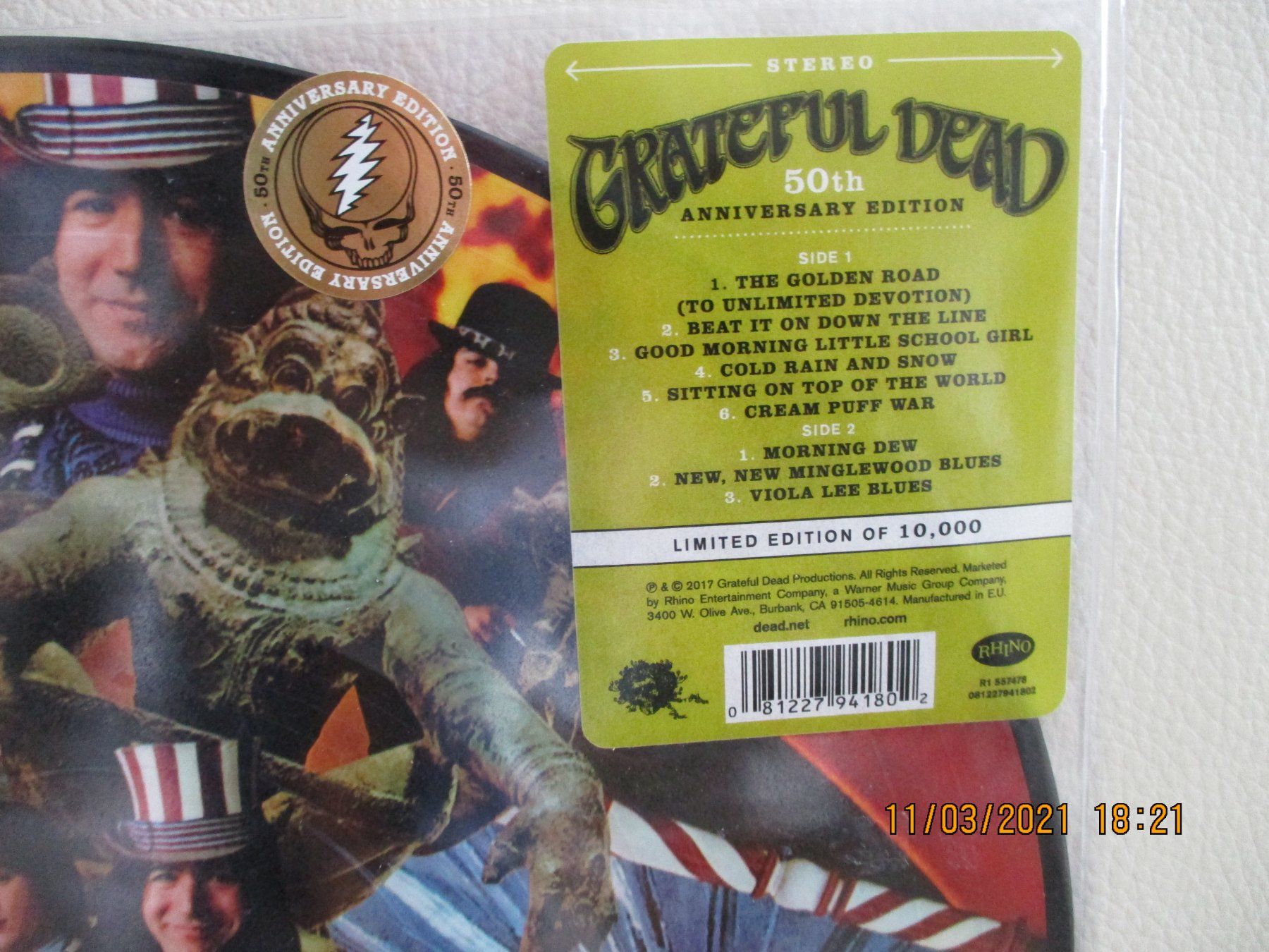 Dischi in vinile: The Grateful Dead – The Grateful Dead – Usato da Liestal venduto da Disc-Point 1