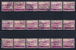Flugpost 1941 ZNR F31 gute Werte gest.
