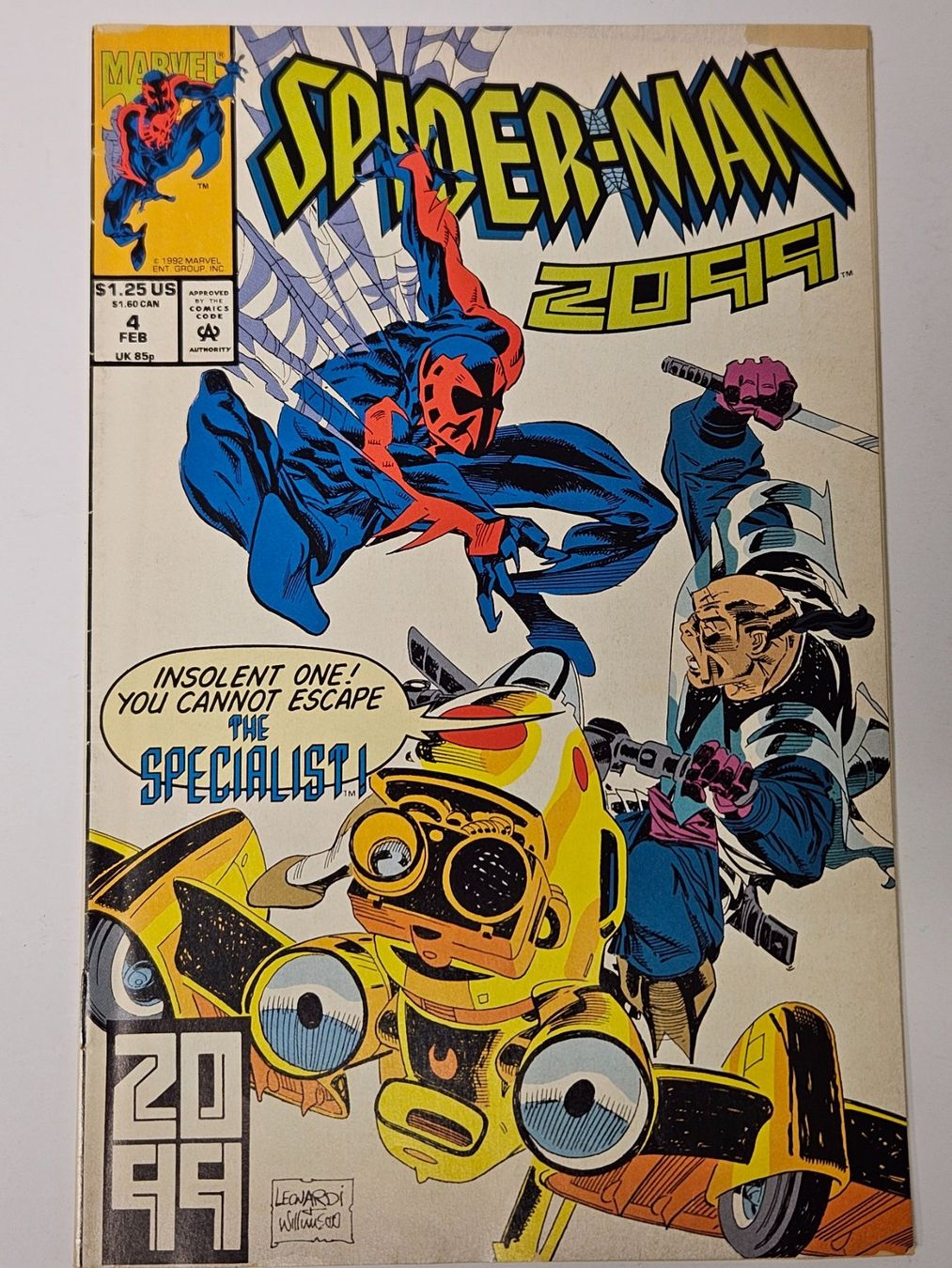 Fumetti: Spider-Man 2099 / Marvel 1992 Nr. 4 / #WT18 – Usato da Oberdorf BL venduto da BaldenEagle