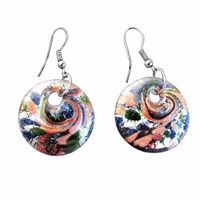 Murano Glas Ohrhänger Bunt