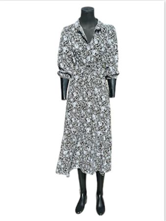 Elegantes Blumenkleid , Gr. S