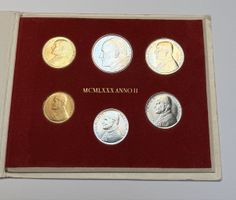Coffret pièces Cité du Vatican 1980 état neuf