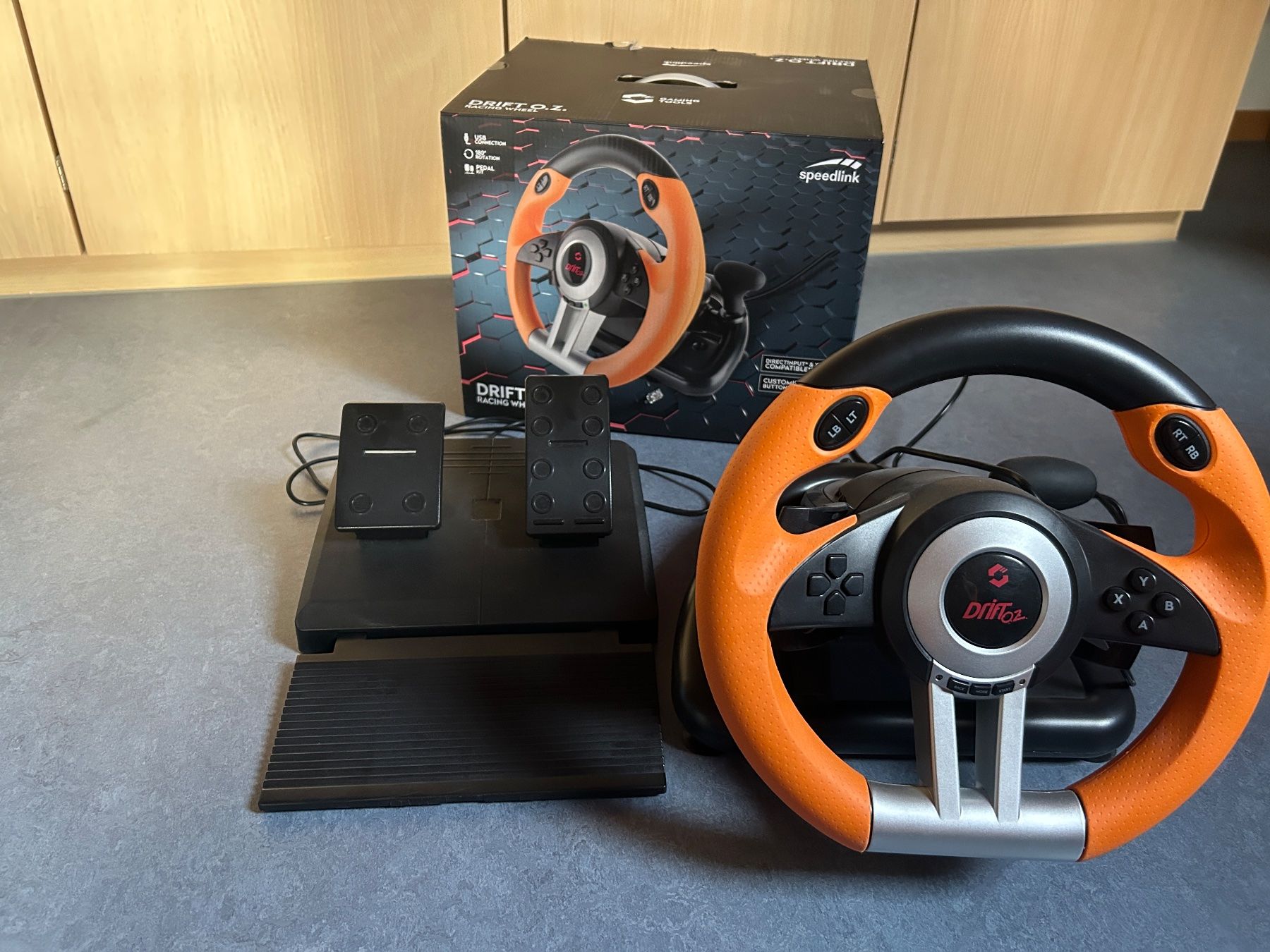 Controller: Speedlink Drift O.Z. Racing Wheel – Usato da Burgistein venduto da tho_hjp8 2