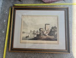 Alte Grafik Tivoli 1818 vom Verlag R. Ackermann London