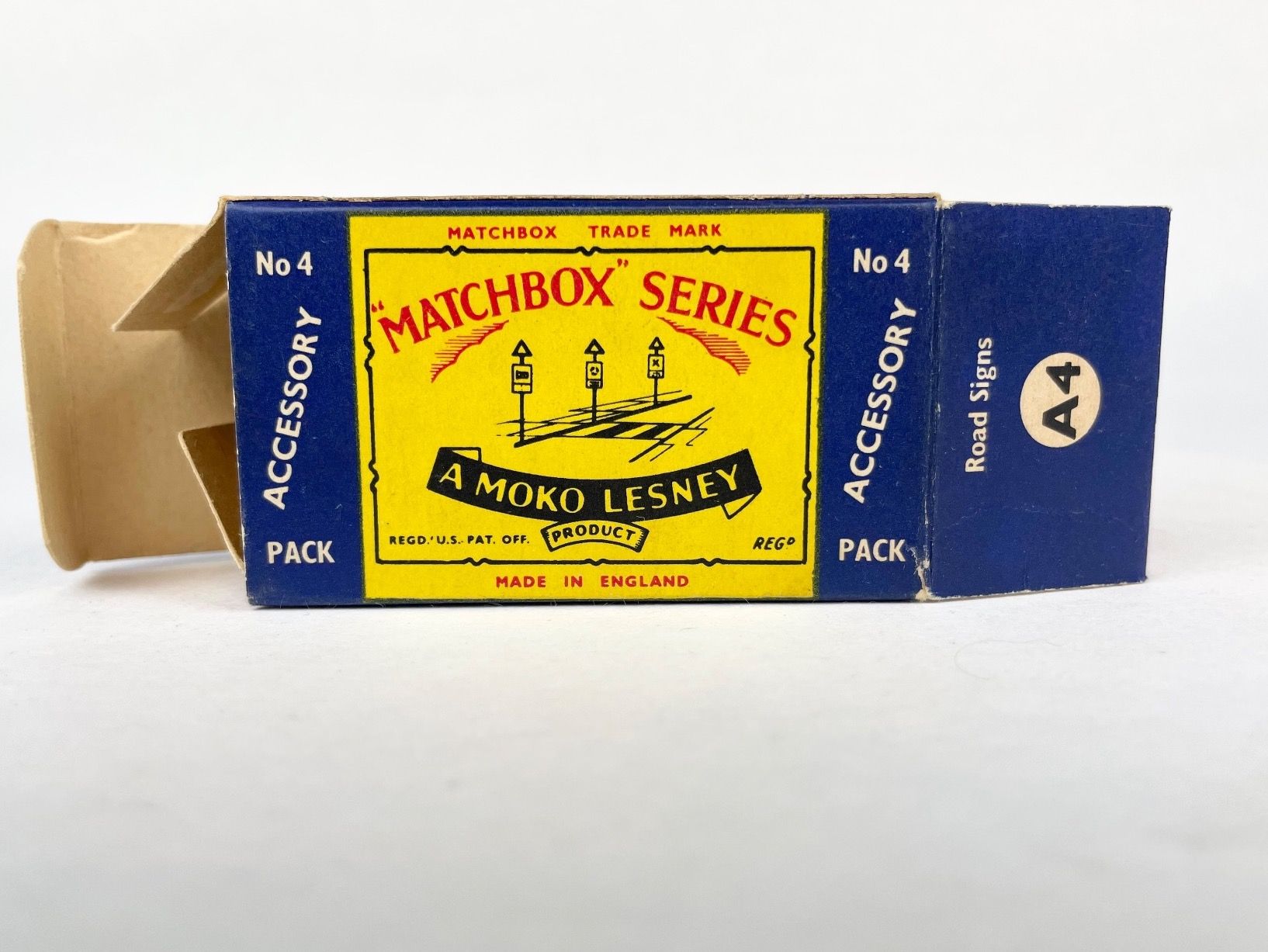 Matchbox Modellini d'auto: Matchbox Moko Lesney  Accessory Pack A4 Road Signs - MINT! – Nuovo (secondo la descrizione) da Genthod venduto da lightyear63 6